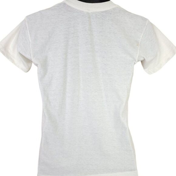 Spuntathon Triathlon T Shirt Vintage 80s 1986 Swim Run Bike Made In USA Small - Picture 4 of 7